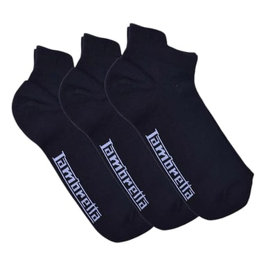 Lambretta - Sneaker-Socken für Herren(3er-Pack) (Schwarz)
