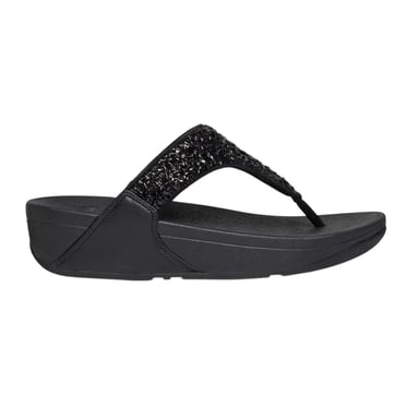 Fit Flop - Schimmer Sandalen für Damen, Folie (Schwarz)