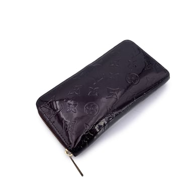Louis Vuitton Lackleder Geldbörse Zippy