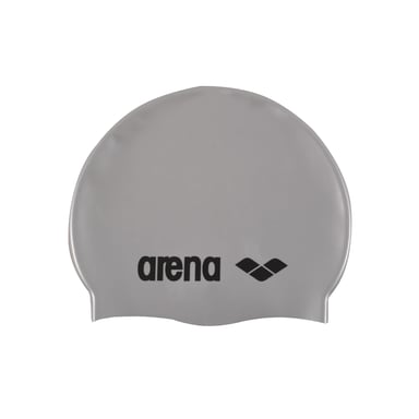 Arena - "Classic" Schwimmkappe für Herren/Damen Unisex (Silber/Schwarz)