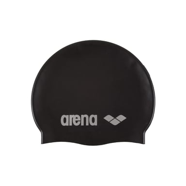Arena - "Classic" Schwimmkappe für Herren/Damen Unisex (Schwarz/Silber)