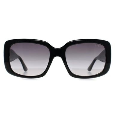 Guess GF6167 01B glÃ¤nzend schwarz grau Sonnenbrille
