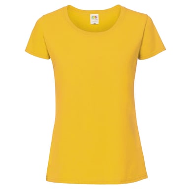 Fruit Of The Damen T-Shirt, enganliegend (Sonnenblume)
