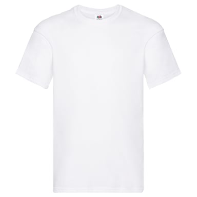 Fruit of the Loom - "Original" T-Shirt für Herren/Damen Unisex (Weiß)