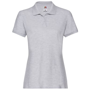 Fruit of the Loom - "Premium" Poloshirt für Damen (Heidekraut Grau)
