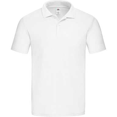 Fruit of the Loom - "Original Pique" Poloshirt für Herren (Weiß)