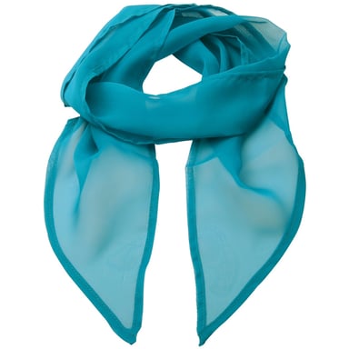 Premier Damen Chiffon-Schal / Chiffon-Halstuch (Petrol)