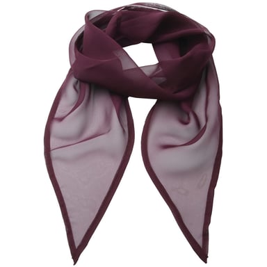 Premier Damen Chiffon-Schal / Chiffon-Halstuch (Aubergine)