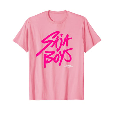 K-Pop Demon Hunters - "Saja Boys" T-Shirt für Kinder (Hellrosa)