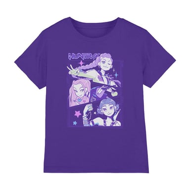 K-Pop Demon Hunters - T-Shirt für Kinder (Violett)