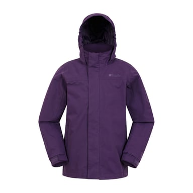 Mountain Warehouse - "Solar" Jacke Wasserfest für Kinder (Beerenrot)