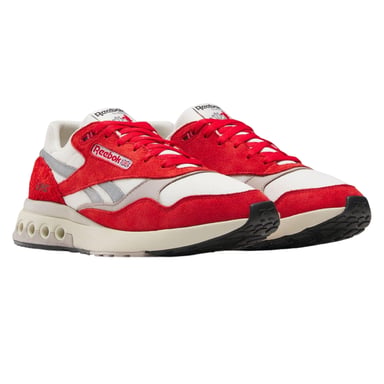 Reebok - "ERS World" Sneaker für Herren/Damen Unisex, Leder (Rot/Weiß)