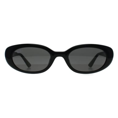Ray-Ban RB4441D Bio Based 667787 poliert schwarz dunkelgrau Sonnenbrille