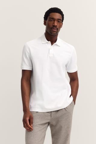 Bugatti Herren Polo-Shirt mit körpernaher Passform