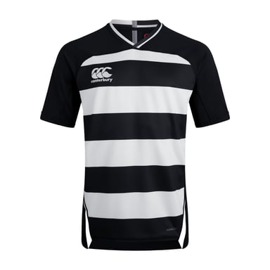 Canterbury - "Evader" Trikot Rund für Herren (Schwarz)