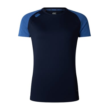 Canterbury - "Elite" T-Shirt für Damen - Training (Marine/wahres Marienblau meliert)
