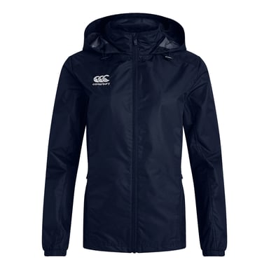 Canterbury - "Club" Jacke, wasserfest Durchgehender Reißverschluss für Damen (Marine)
