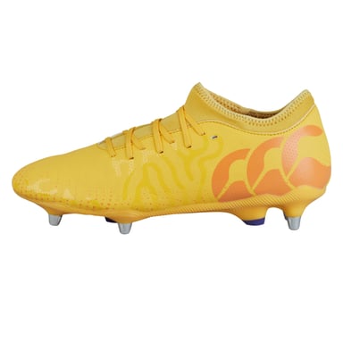 Canterbury - Herren/Damen Unisex Rugby-Stiefel für weichen Boden "Speed Infinite Team" (Bernsteingelb/Orange/Marsrot)