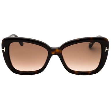 Tom Ford - Sonnenbrille Mit Farbverlauf In Dunklem Havanna-rahmen
