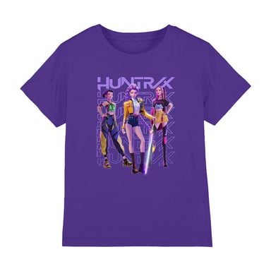 K-Pop Demon Hunters - T-Shirt für Kinder (Violett)