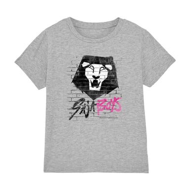 K-Pop Demon Hunters - T-Shirt für Kinder (Grau meliert)
