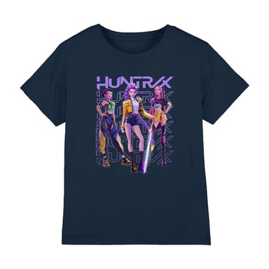 K-Pop Demon Hunters - T-Shirt für Kinder (Marine)
