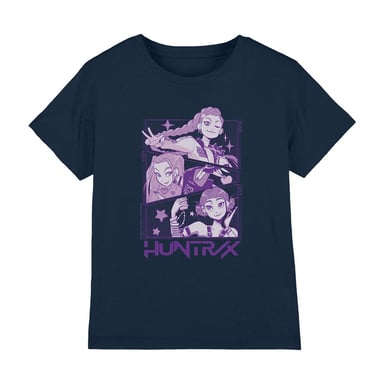 K-Pop Demon Hunters - T-Shirt für Kinder (Marine)