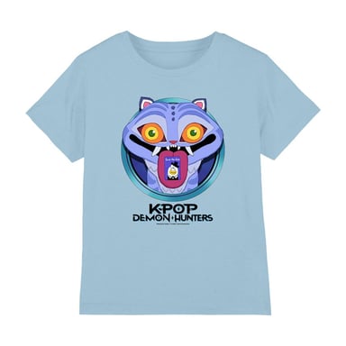 K-Pop Demon Hunters - "Save The Date" T-Shirt für Kinder (Himmelblau)