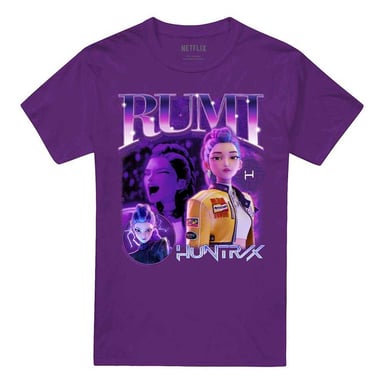 K-Pop Demon Hunters - "Huntr/X" T-Shirt für Herren/Damen Unisex (Violett)
