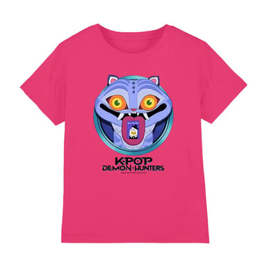 K-Pop Demon Hunters - "Save The Date" T-Shirt für Kinder (Fuchsie)