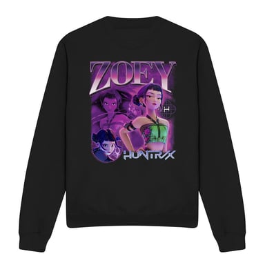 K-Pop Demon Hunters - "Huntr/X" Sweatshirt für Herren/Damen Unisex (Schwarz)