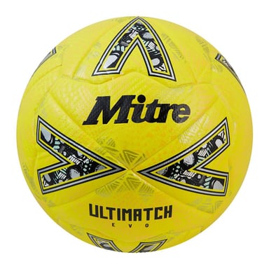 Mitre - "Ultimatch Evo" Fußball 2024 (Gelb)