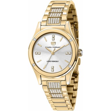 Chiara Ferragni Damenuhr Quartz Gold
