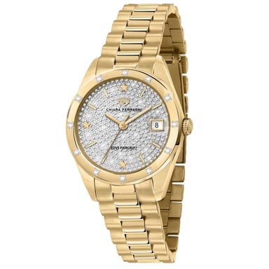 Chiara Ferragni Damenuhr Quartz Gold
