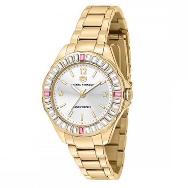 Chiara Ferragni Damenuhr Quartz Gold