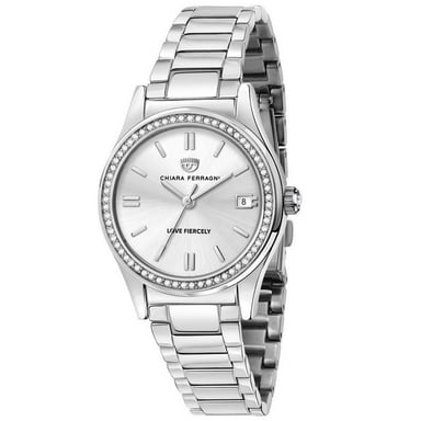 Chiara Ferragni Damenuhr Quartz Silber