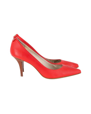 Michael Michael Kors Pumps aus rotem Leder