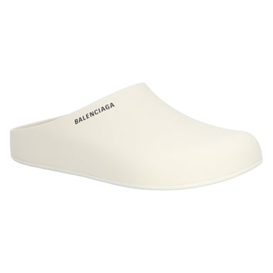 Balenciaga Mule Slide in Perlmuttbeige