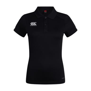 Canterbury - "Club Dry" Poloshirt für Damen (Schwarz)