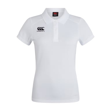 Canterbury - "Club Dry" Poloshirt für Damen (Weiß)