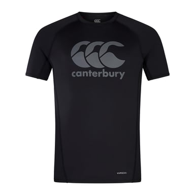Canterbury - T-Shirt Superleicht für Herren (Schwarz/Metall-Grau)