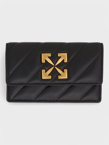 Off-White Jackhammer Flachkartenetui Schwarz