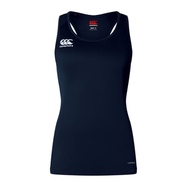 Canterbury - "Club Dry" Ärmelloses Oberteil Racerback für Damen (Marine)
