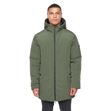 Duck and Cover - "Mantrax" Steppjacke für Herren (Dunkel-Olive)