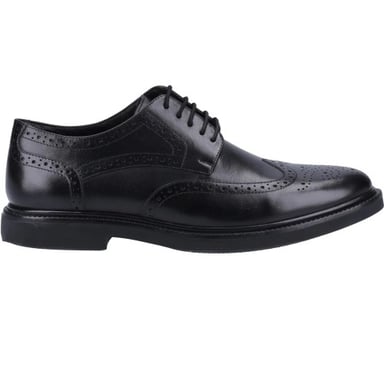 Hush Puppies - "Kingston" Halbschuhe für Herren, Leder (Schwarz)