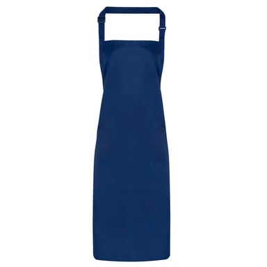 Premier - Herren/Damen Unisex Schürze, mit Latz (Marineblau)