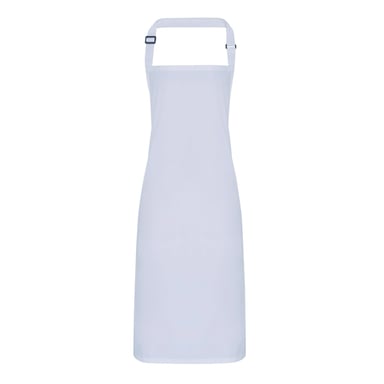 Premier - Herren/Damen Unisex Schürze, mit Latz (Weiß)