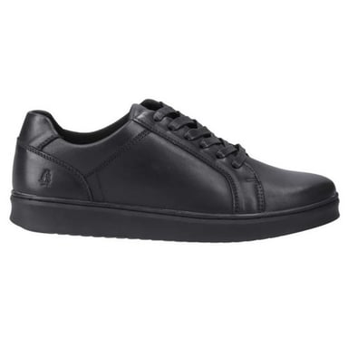 Hush Puppies - "Madden" Sneaker für Herren, Leder (Schwarz)