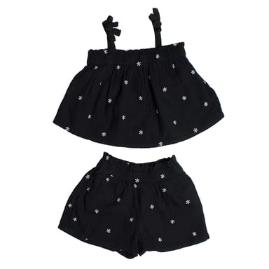 Baby-Mädchen-Set aus Oberteil und Shorts 602012