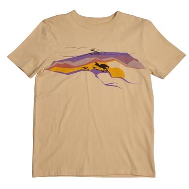 Kurzarm-T-Shirt mit Grafik für Jungen 668026